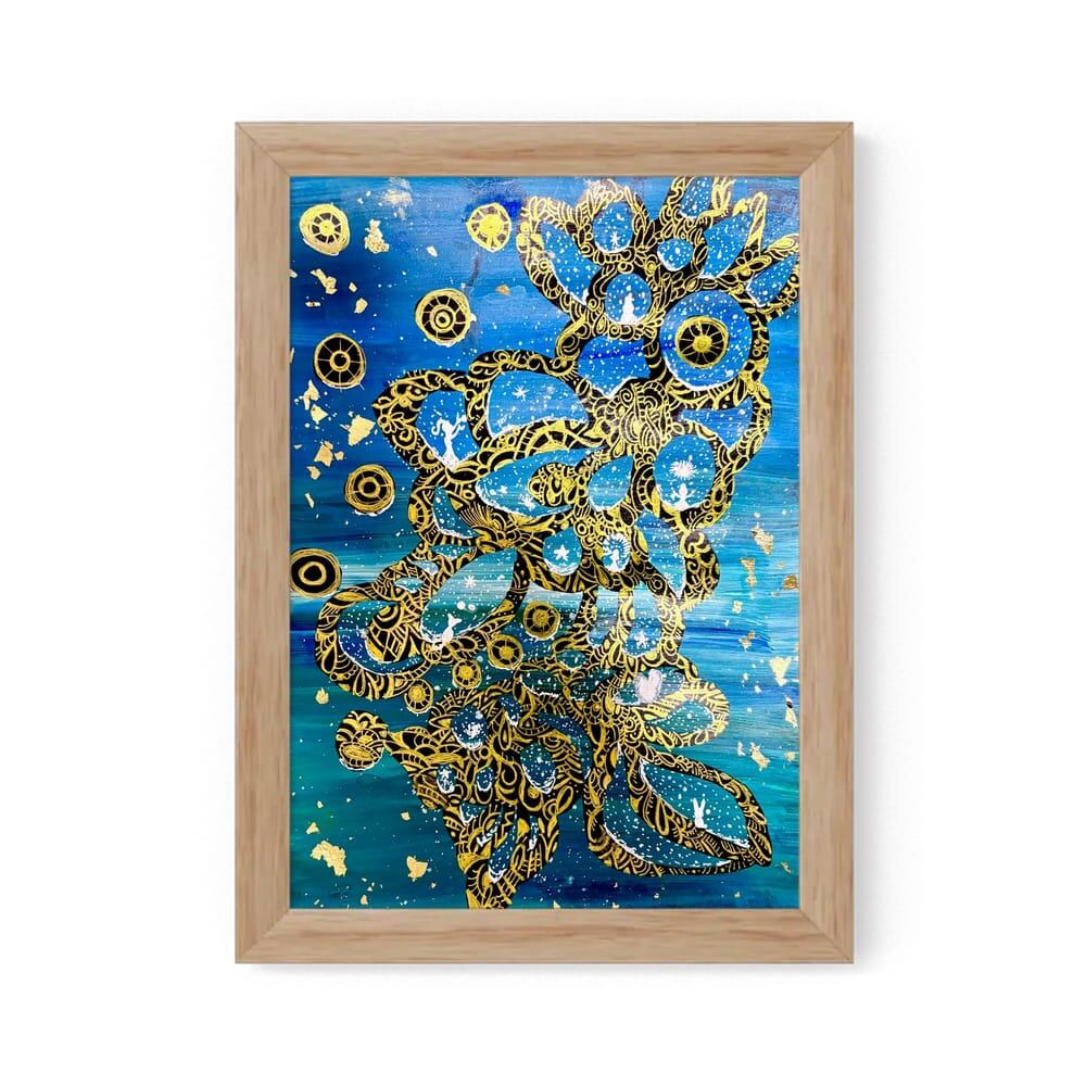 原画・水彩画】雨。ゆらゆらと晴れていってて。 | PAY ID