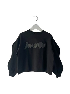 CROPPED L/S TEE col.BLACK / F2