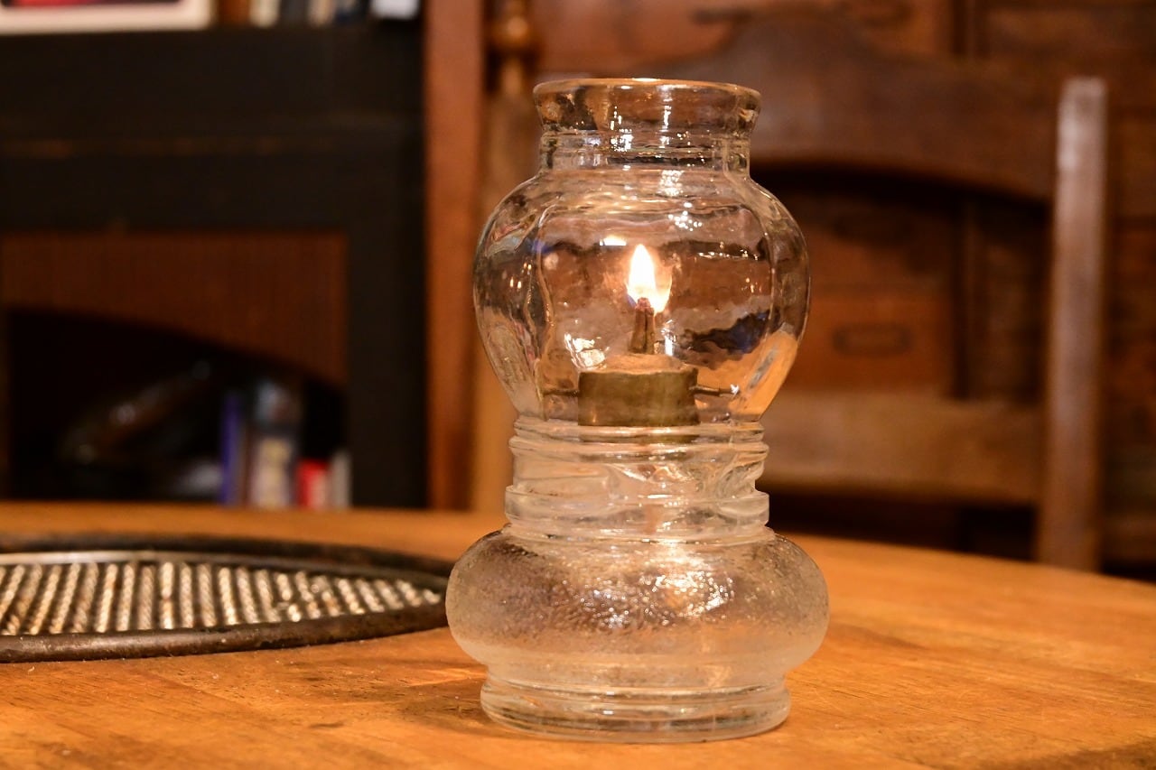 ビンテージ】戦前 ガラスランプ ① | そら廻-SORANE-