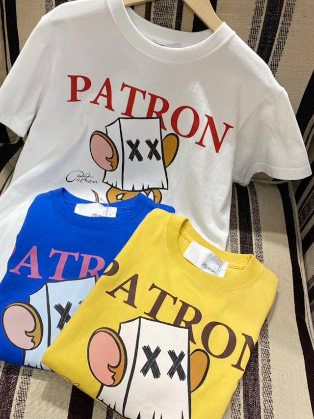 PATRON of the pool Tee［Color:ホワイト］［SIZE:M］
