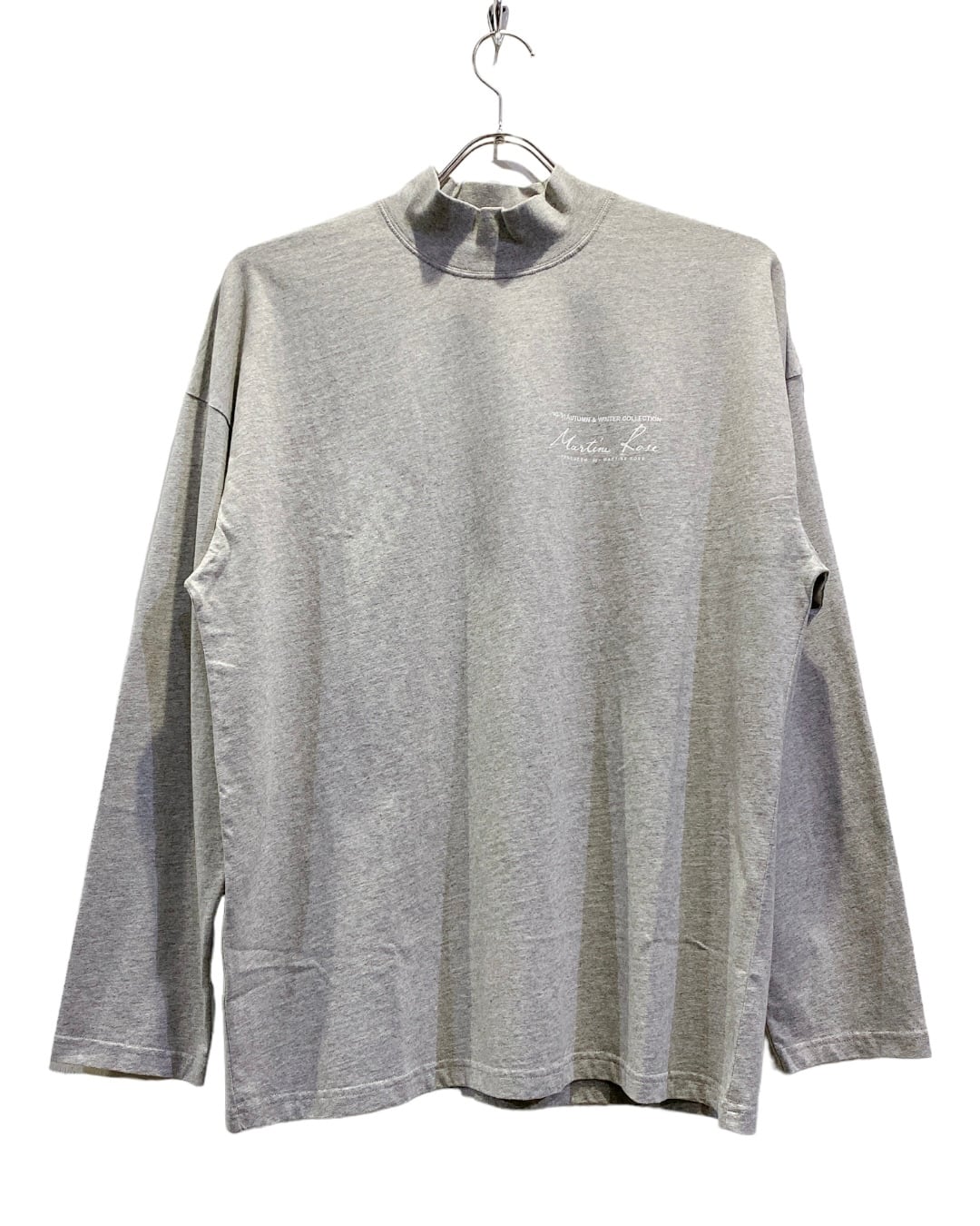 MARTINE ROSE / FUNNEL NECK T-SHIRT | Answer
