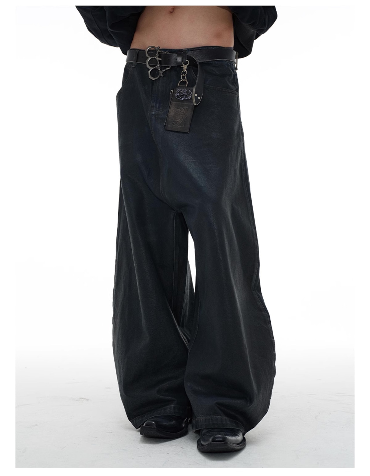 JCAESAR STUDIO Coating Wide Denim Pants