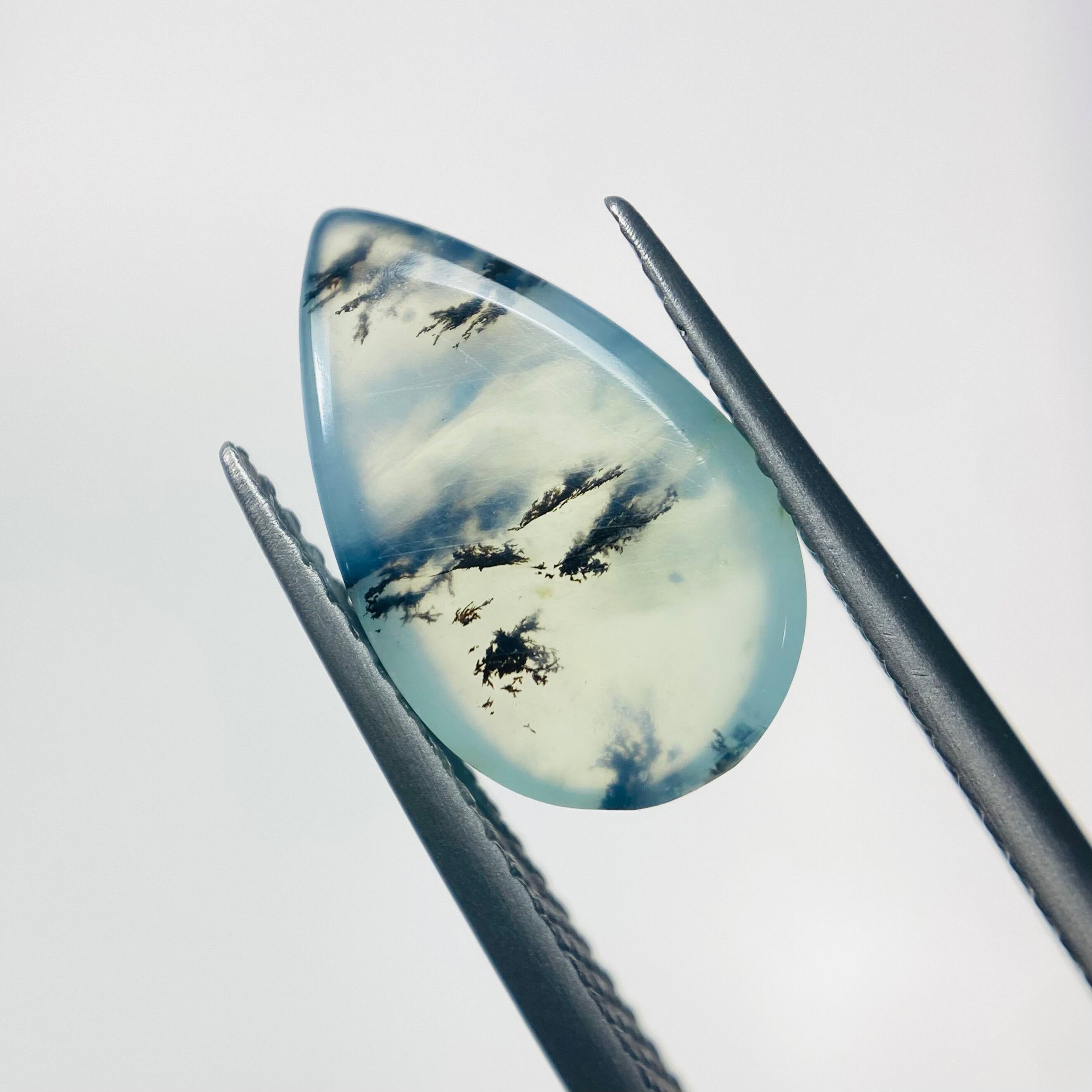 冬景色 デンドリティックブルーオパール