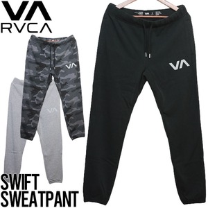 RVCA ルーカ SWIFT SWEATPANT スウェットパンツ VJ301SWTBLKL