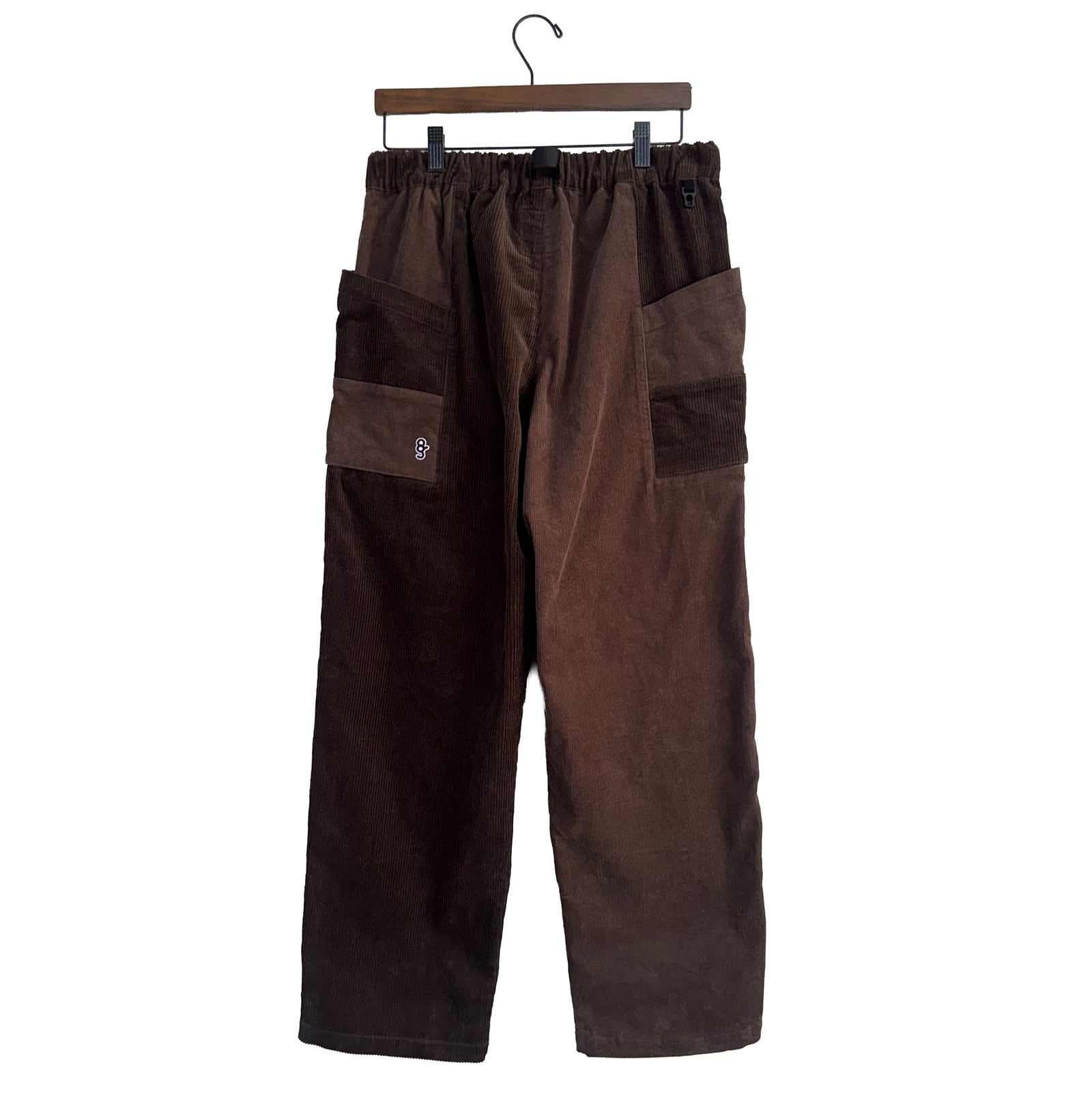 SWITCHING PATTERN CORDUROY PANTS -BROWN- | 8G SHOOT WEBSTORE