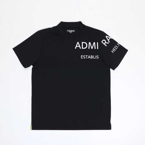 【Admiral GOLF】ロゴメッシュジャガード モックネックシャツ