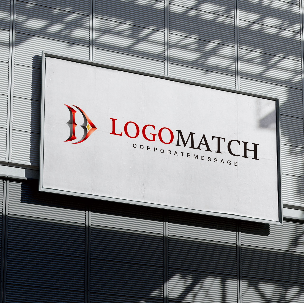 存在感を放つBのロゴ