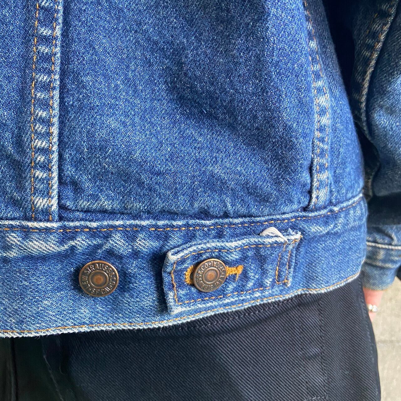 80's USA製 ビンテージ ■ Levi's リーバイス チェック ライナー