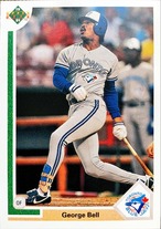MLBカード 91UPPERDECK George Bell #532 BLUEJAYS