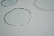 PUDDLE GLASS PLATE / S / W85×H95 / CLEAR