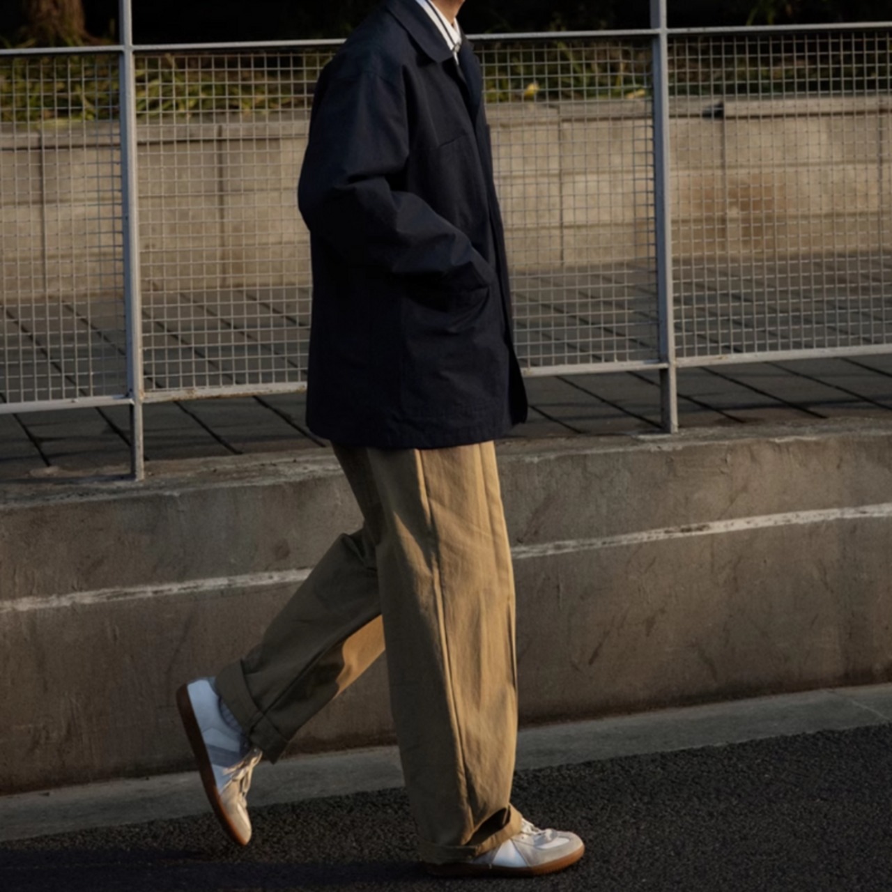 ベーシックボーイッシュカジュアルパンツ　0712