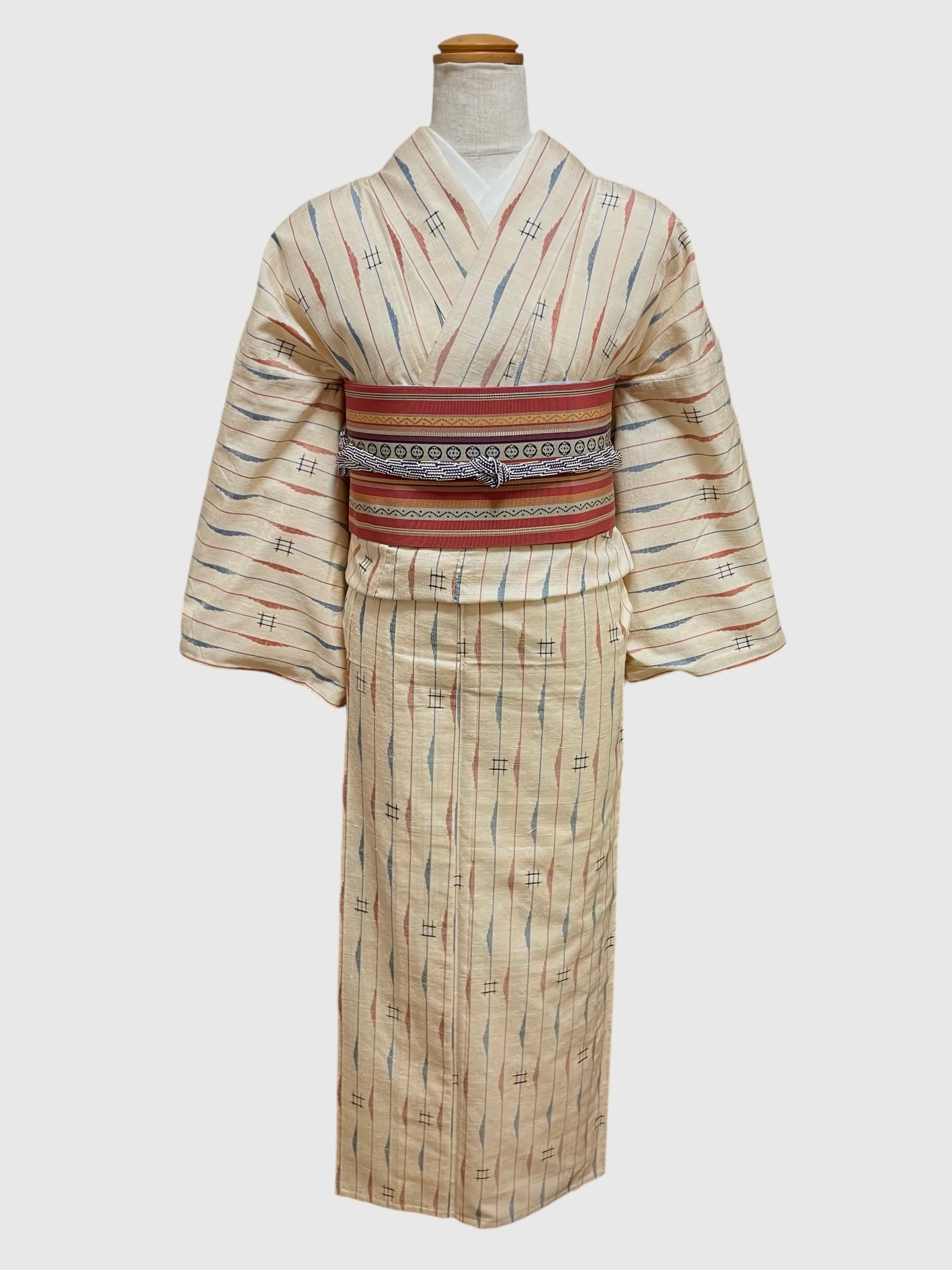 着物　小紋　身長150〜155位 着物 紬 小紋 身長150〜155㎝位