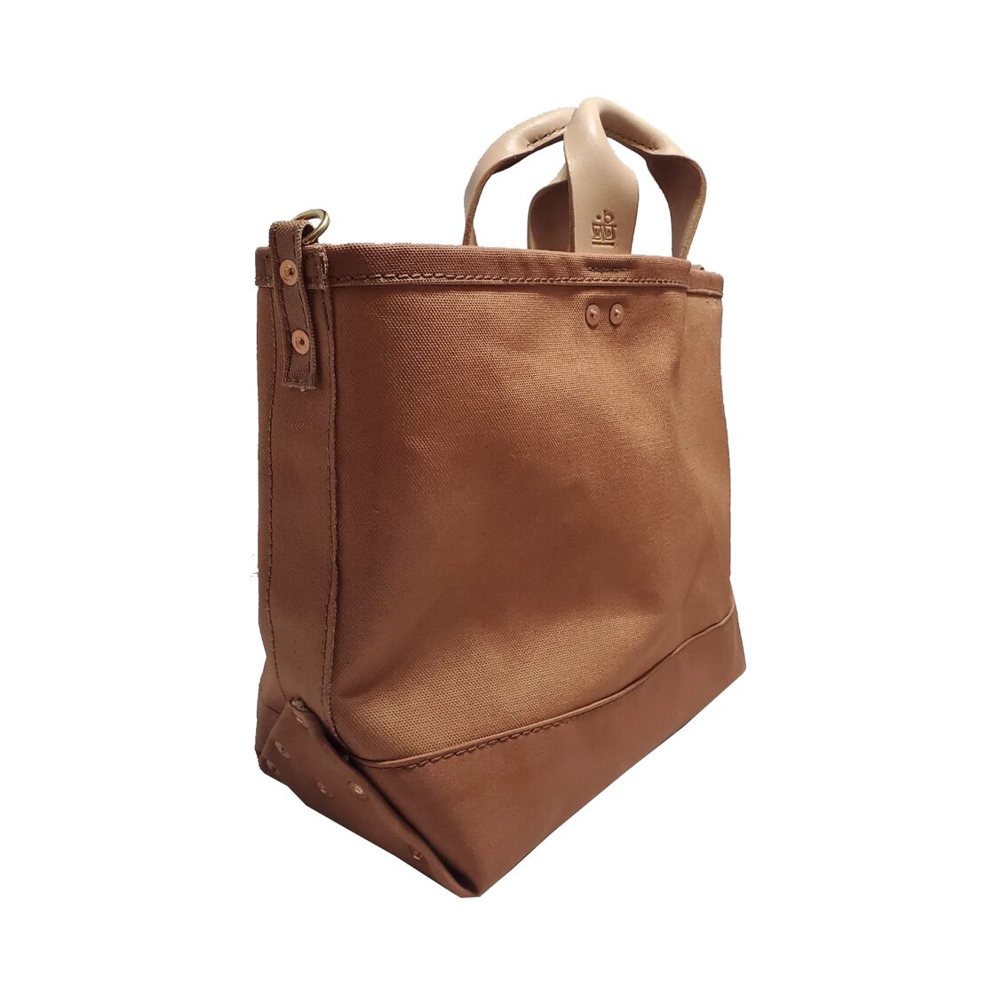 TOOL LEATHER HANDLE dyed brown (M) | PAY ID