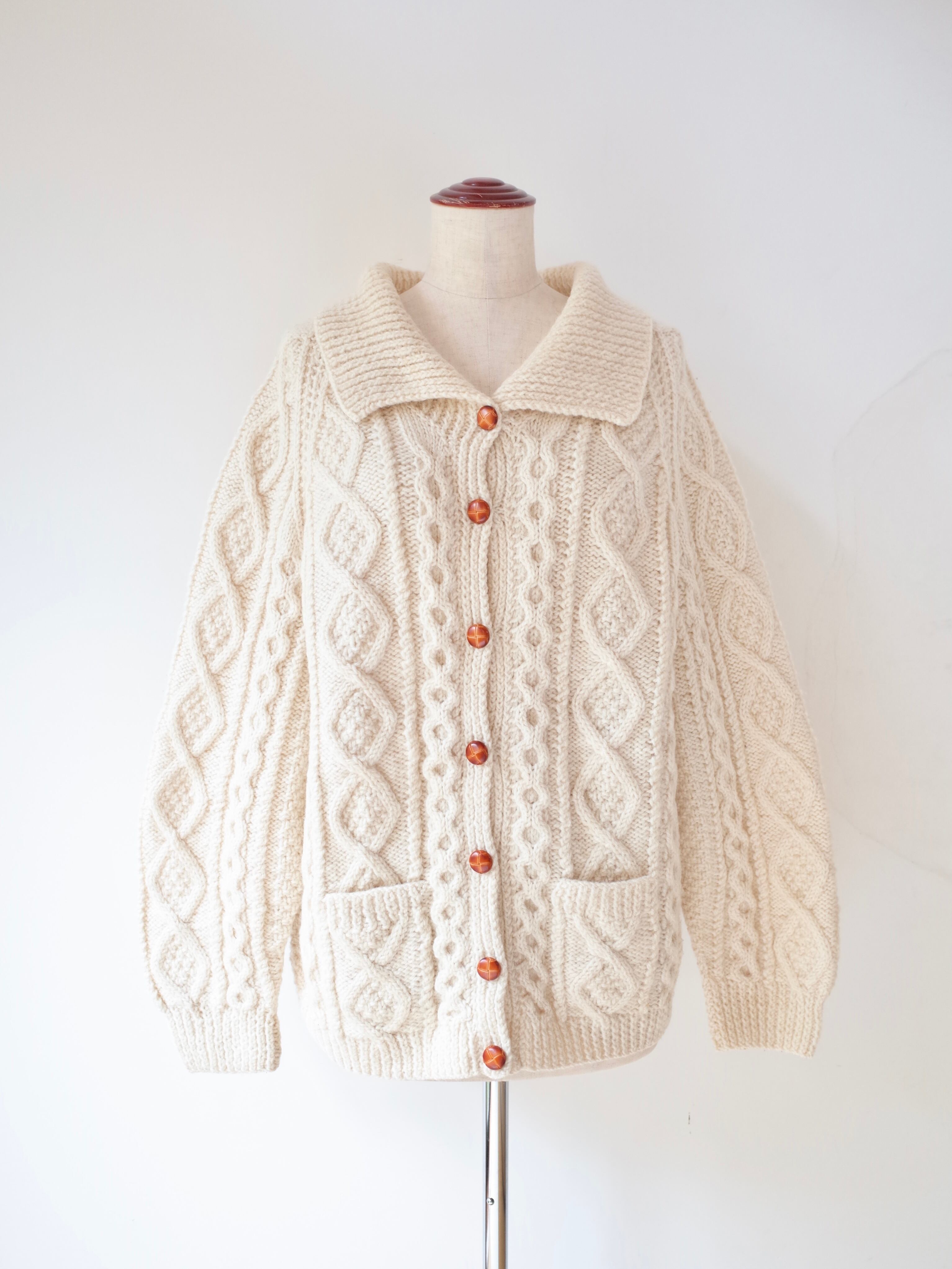 John molloy cable knit cardigan