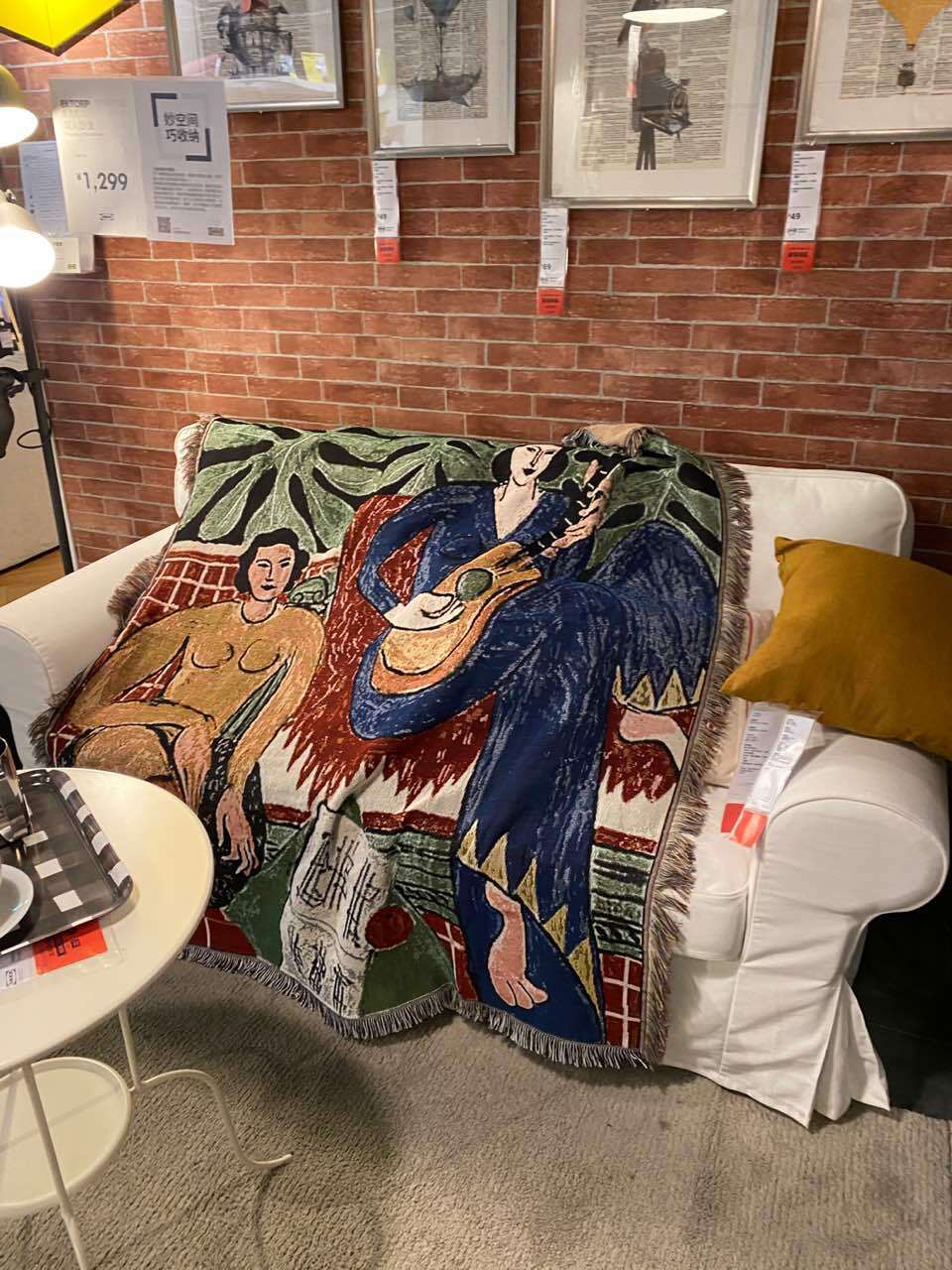 アメリカ 警察 犬 マルチカバー ソファーカバー ヴィンテージラグ