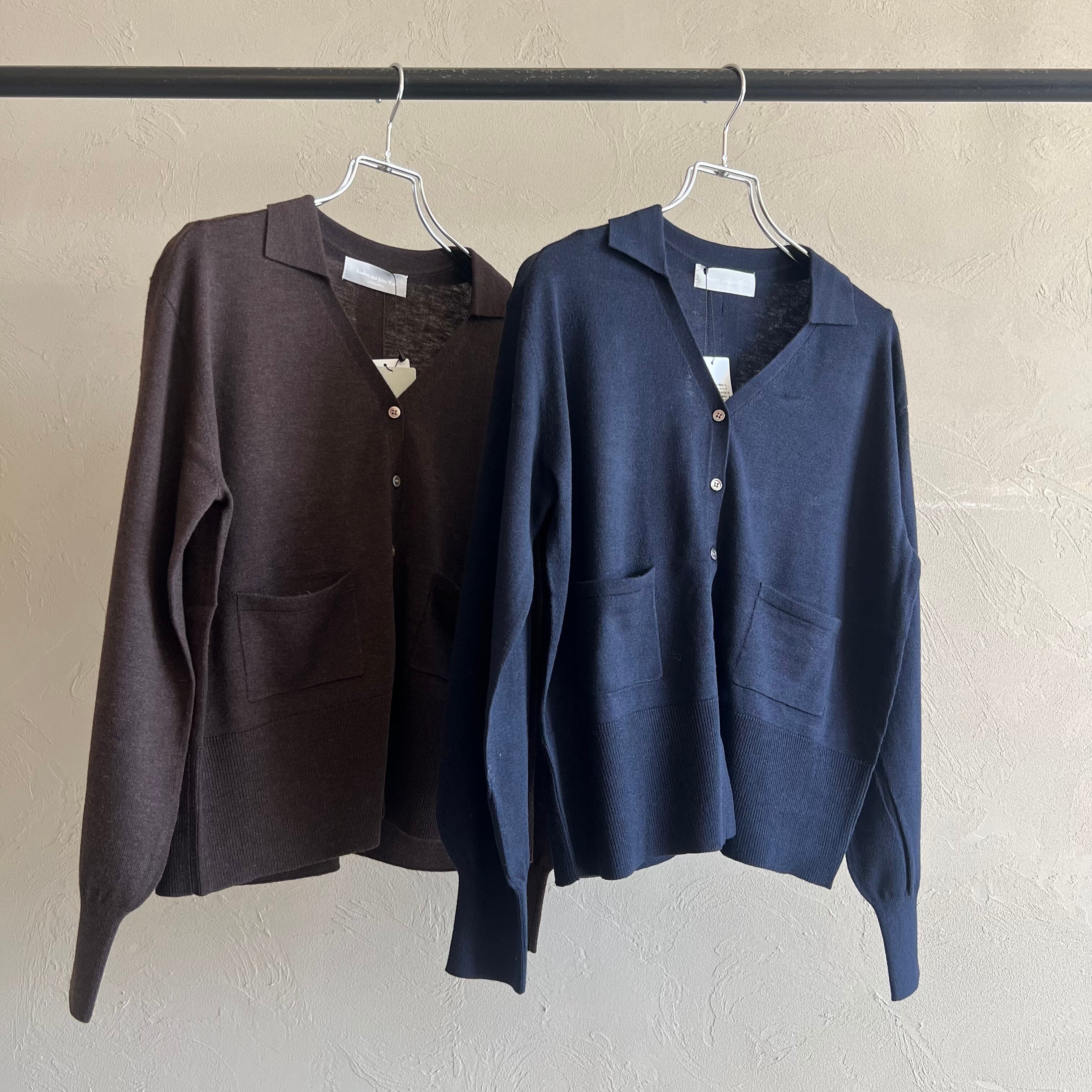 新品 Audrey and John Wad ニットカーディガン Audrey and Johnwad 】ニットカーディガン | valance 福井
