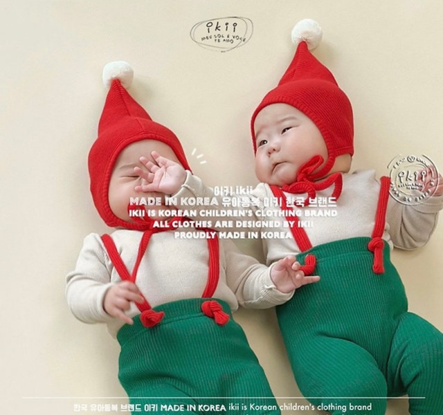【予約】ikii Santa Fairy 2set (Leggings + Hat)
