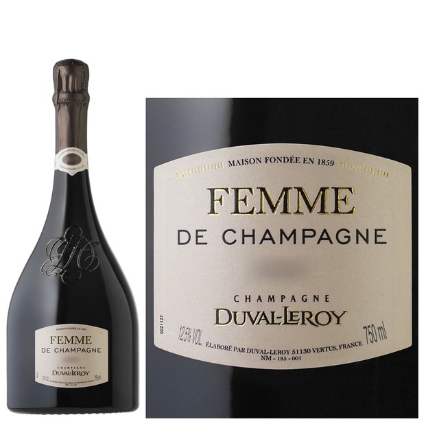 Duval Leroy　Femme de Champagne NV 375ml　デュヴァル・ルロワ　ファム・ド・シャンパーニュ　グランクリュ NV ハーフ　