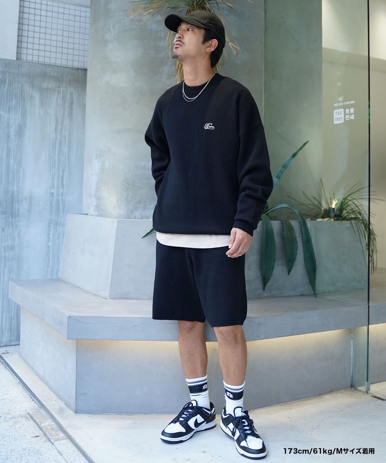 【#Re:room】SOFT SMOOTH WOOL KNIT SHORTS［REK126］