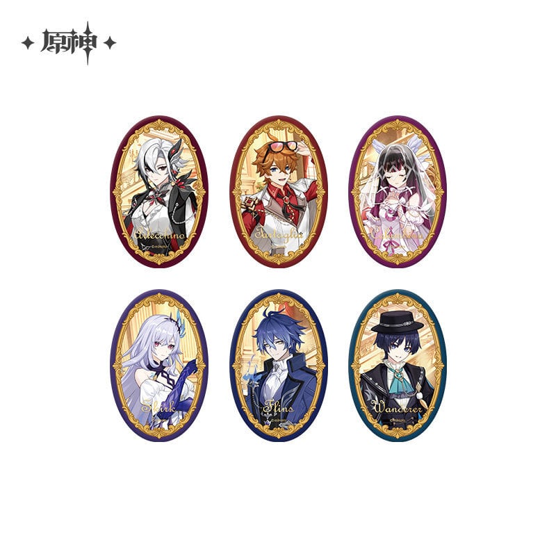 原神 FES 2026 缶バッジ フリンズ コロンビーナ アルレッキーノ