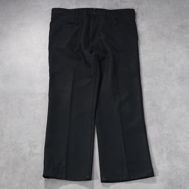 ラングラー W36 ランチャー スラックス 古着 90s USA 黒 18430