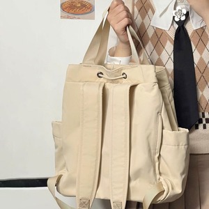 ナイロンバッグ 2way リュック トート 大容量 バッグ レディース 韓国 おしゃれ 大人 カジュアル 巾着トート かわいい 通勤 通学 軽量 A4 大人可愛い 大人女子