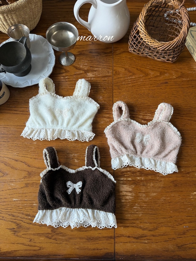 【取寄】marron|lena bustier|レナビスチェ|XS-L|kids|26 autumn