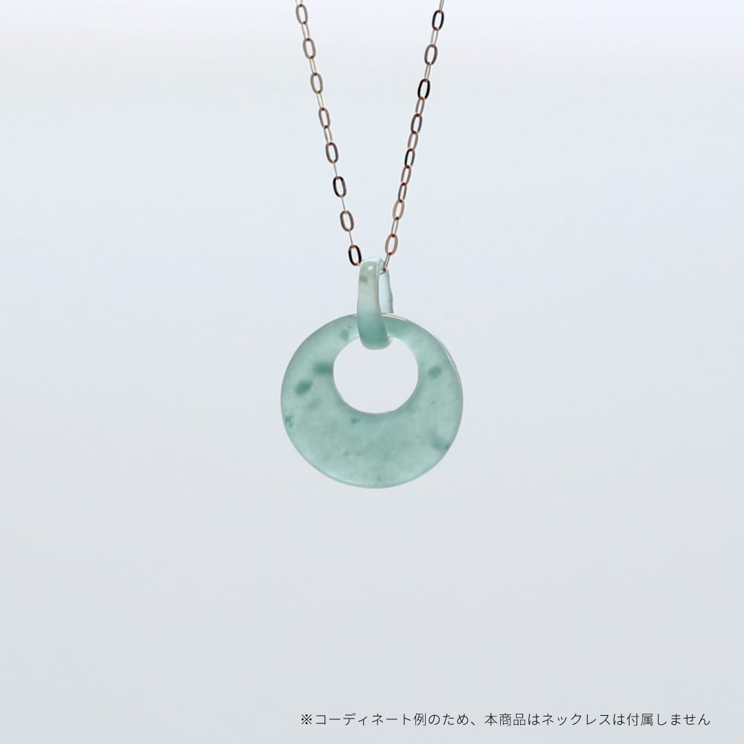 翡翠ペンダント circle A貨翡翠 jd_pt1284 | 【MeiNu（メイニュウ
