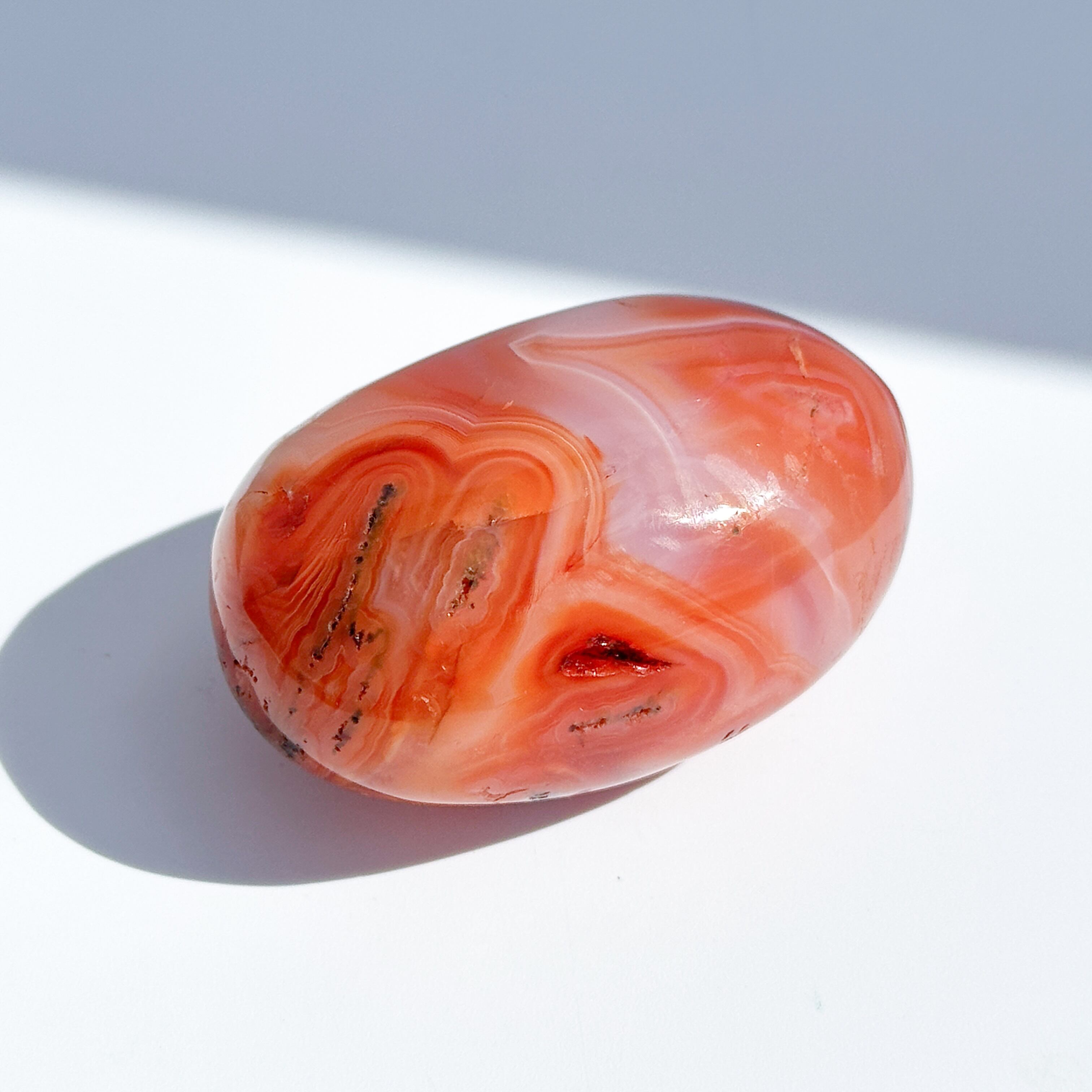 カーネリアン パーム 13♢ Carnelian ♢天然石・鉱物・パワーストーン
