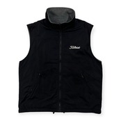 Titleist タイトリスト リバーシブル フリース & ウインド ベスト サイズ M /ブラック/グレー/ゴルフ