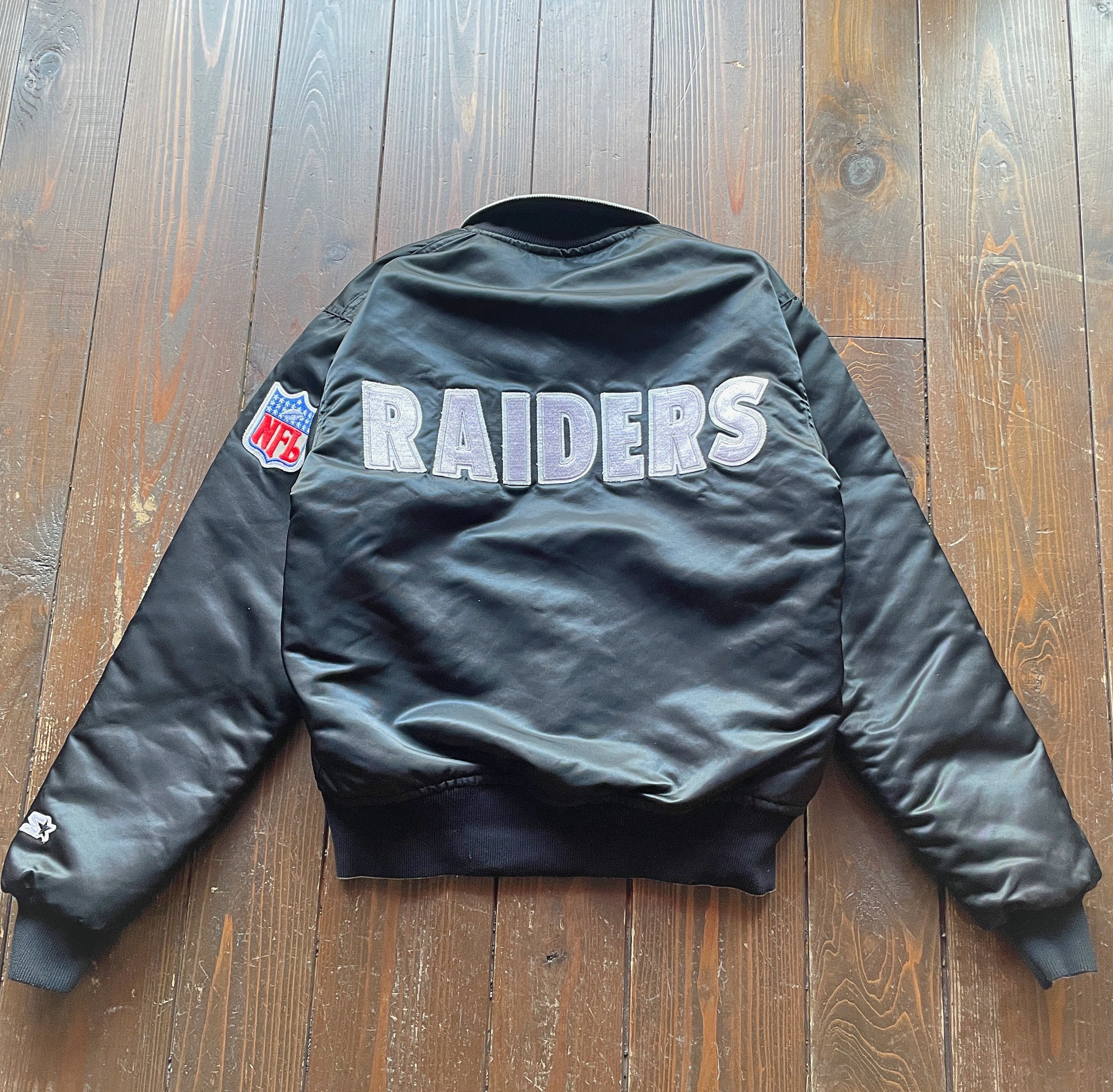 STARTER RAIDERS リバーシブルスタジャン ビンテージ 90s STARTER