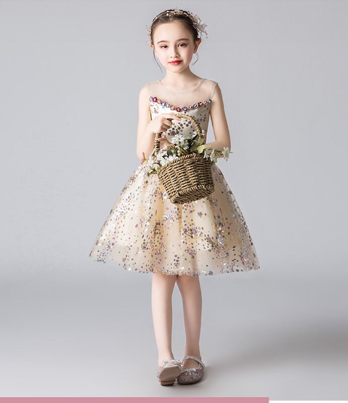 75円 最大51 Offクーポン キッズ ドレス 子供服 ピアノ 発表会 結婚式 ワンピース 女の子 ノースリーブ キラキラ オープンバック Vネック プリンセスライン 110 160 ロング丈 演奏会 エレガント フォーマル パーティードレス ブルー 青 シャンパン Db092zezex2