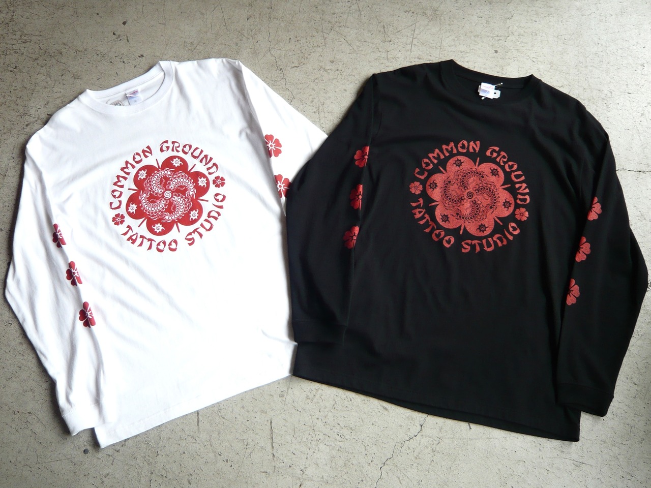COMMON GROUND TATTOO LS Tシャツ