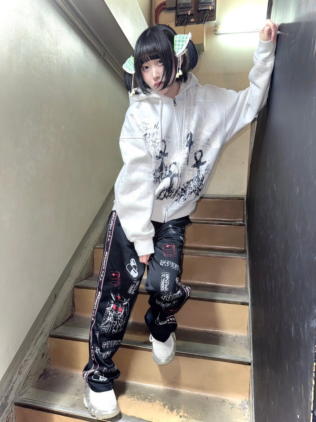 JIKO 自己 ジャージ L 一点物 雀蜂 サブカル プレミアム雀蜂