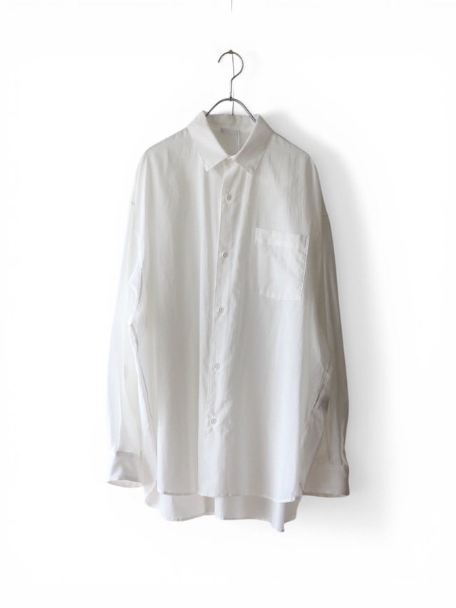 Blanc YM  -Superior Cotton Wide Shirts- / BL-26S-SCWS / ブランワイエム シュペリオール コットンワイド シャツ