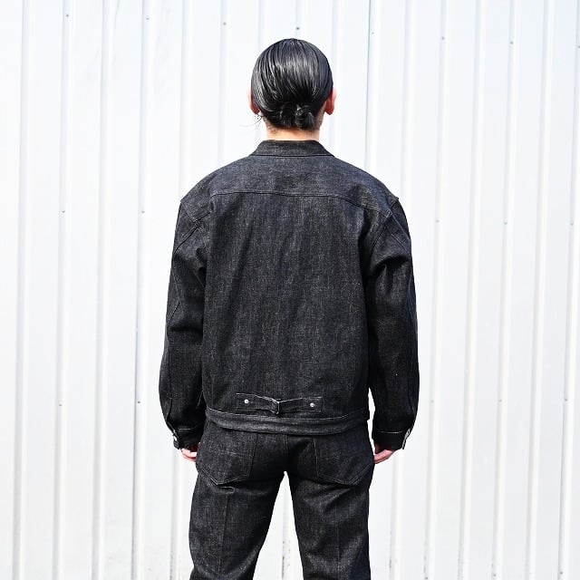 OLD JOE (オールドジョー）ブラックデニムセットアップコーディネート
