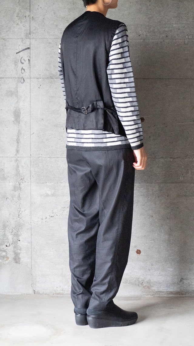 "MARC BAXIS" 1990s Velvet vest