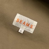 BEAMS ビームス コットン ジャケット L/ベージュ メンズ