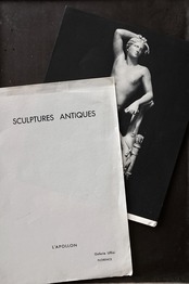 フランス L'APOLLON ウフィツィ Apollino アポロ像 h?liogravure