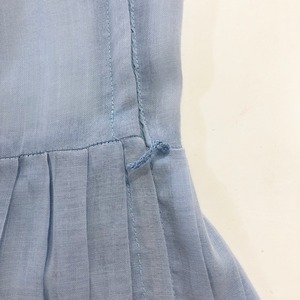 VINTAGE 40’s pale blue lacy dress