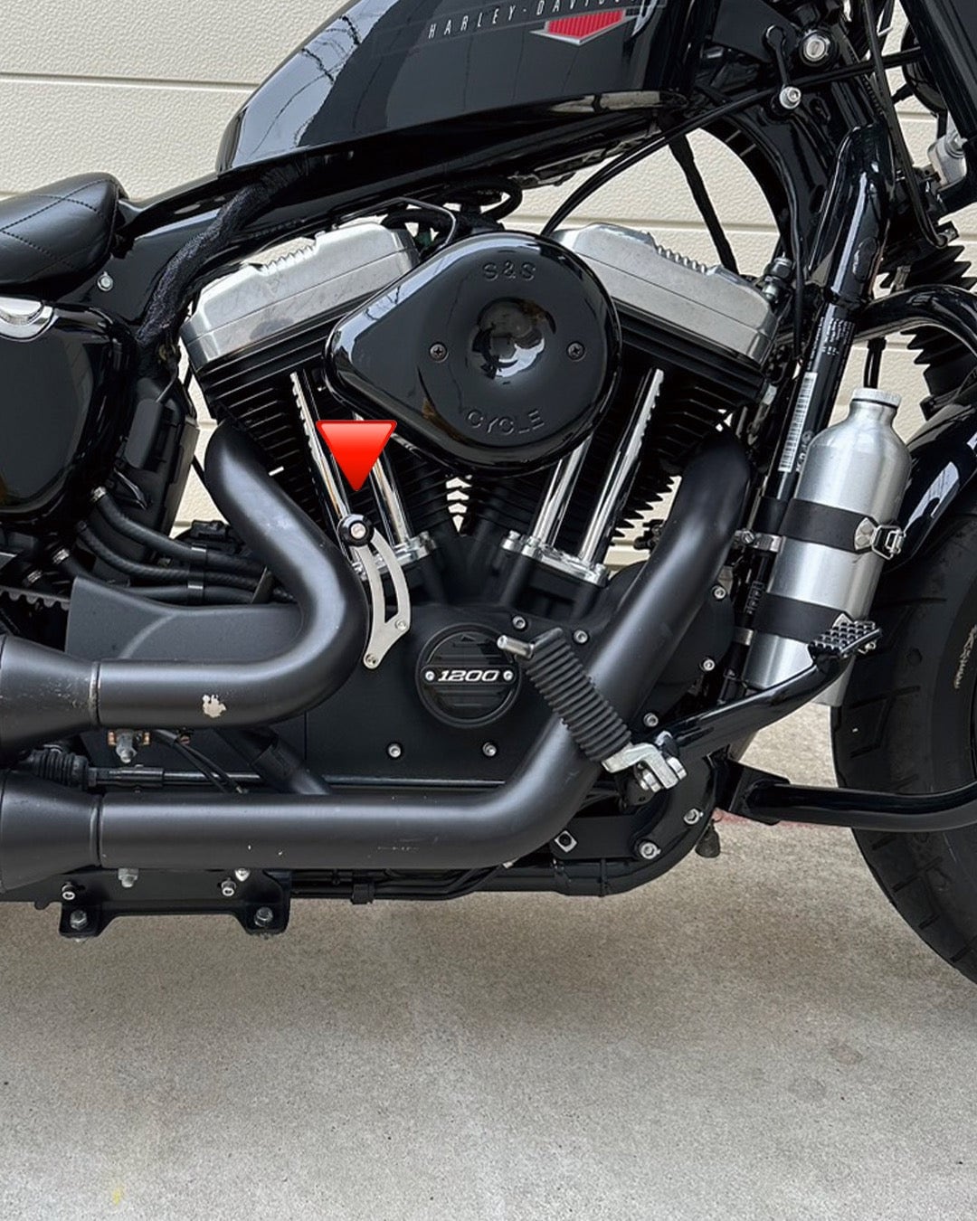 受注販売】かんたんアニキステップ 艶消しブラック(2004年式以降の