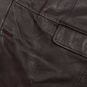 本革 Gresham グレシャム 羊革 シワ加工 レザージャケット LL/ダークブラウン メンズ