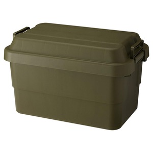 【新着特価】リス(RISU) 収納ボックス トランクカーゴ 50L グリーン 日本製 TC-50 コンテナ ボックス 屋外収納 キャンプ 防水 GHON071
