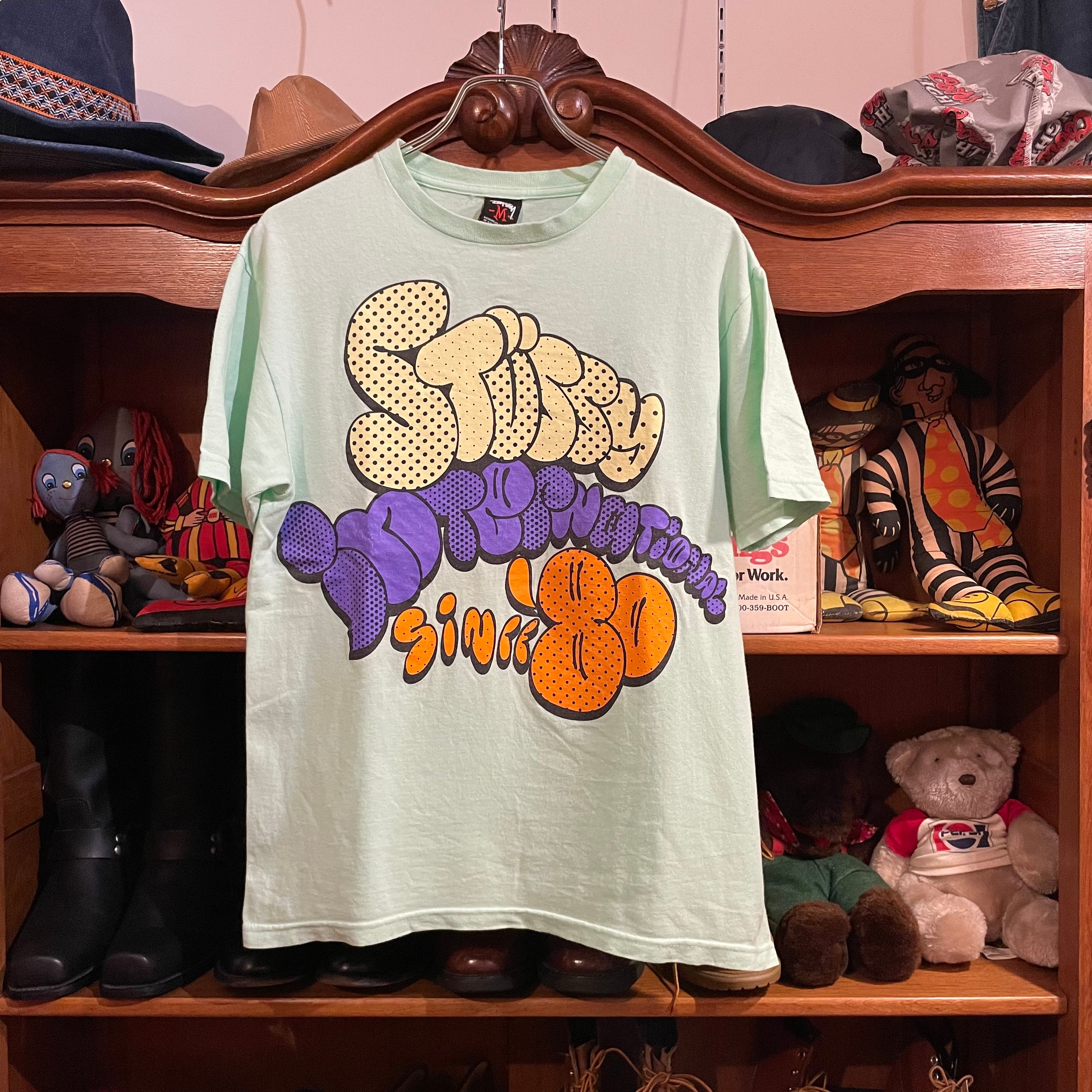 STUSSY “international since 80” Tee M D704 | ROGER'S used clothing ...