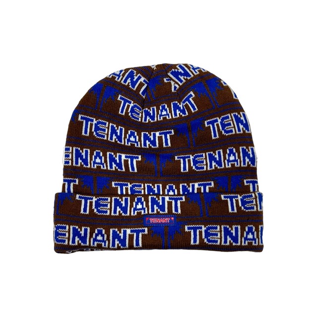 【TENANT NY】Myrtle Bway Beanie(Brown)〈国内送料無料〉