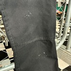 Dickies ダブルニー ワークパンツ ブラック W32 ディッキーズ