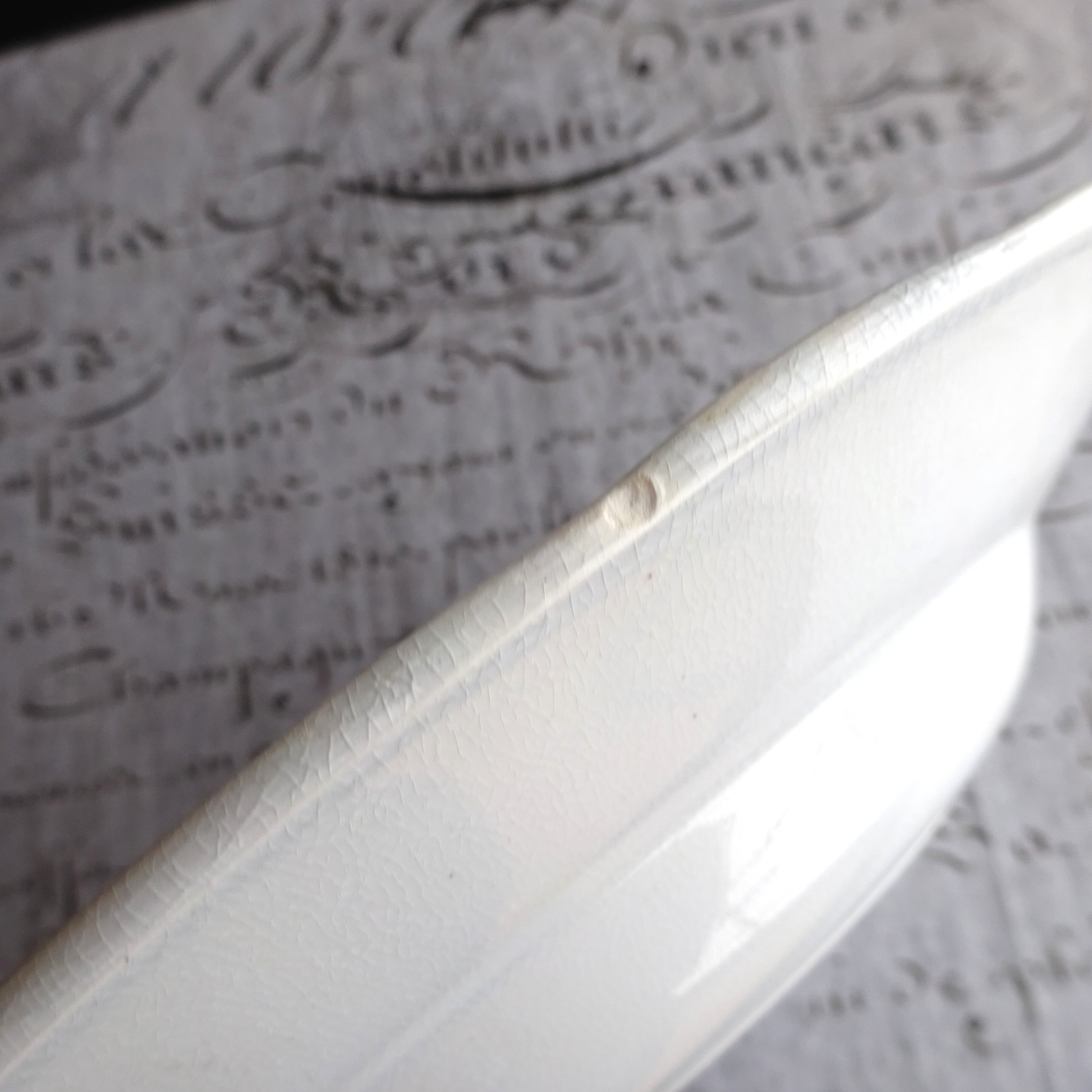 ☆ F F PEXONNE modèle Louis XVI assiette creuse (B)