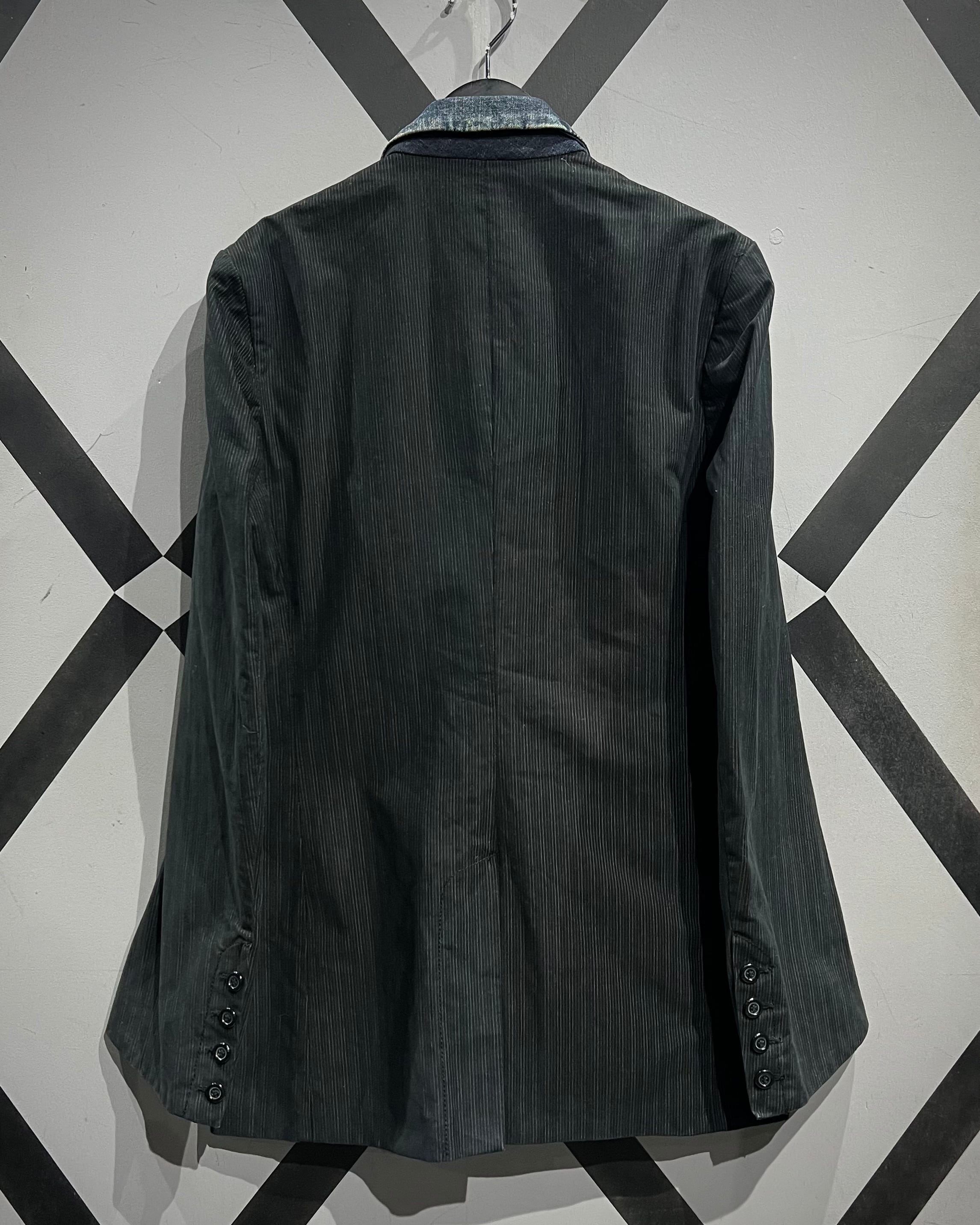 X VINTAGE】“DIESEL” Denim Switching Tailored Jacket | Caka(カカ