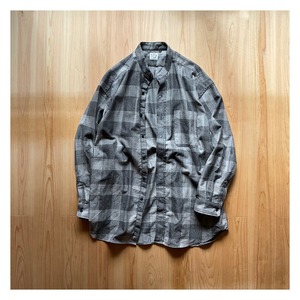 orSlow / Loose fit stamd collar shirt（Unisex）