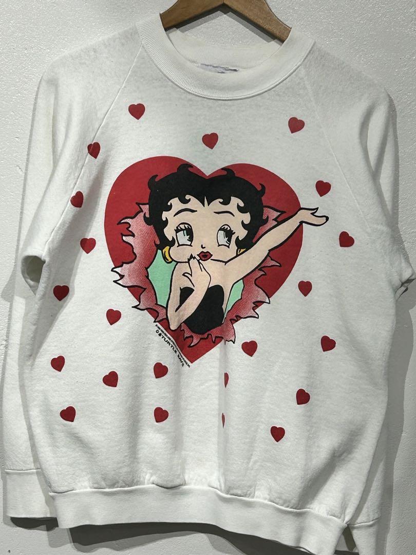 ヴィンテージ】 Betty Boop スウェット 1993年 ホワイト